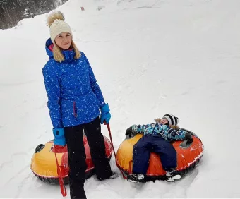 Где покататься на тюбингах в Казани (11 мест)   Сквер Дербышки Где?