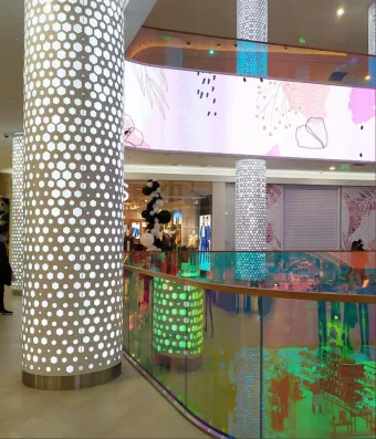 Внутри нового торгового центра KazanMall?